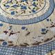 Round tablecloth flowers and geese 170 cm