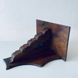 Antique wooden wall shelf