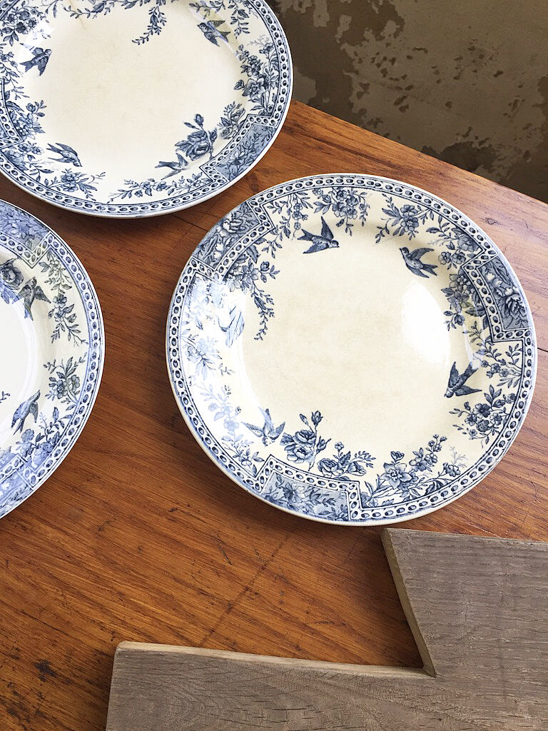 Set 10 plates Fer Fer Cerès