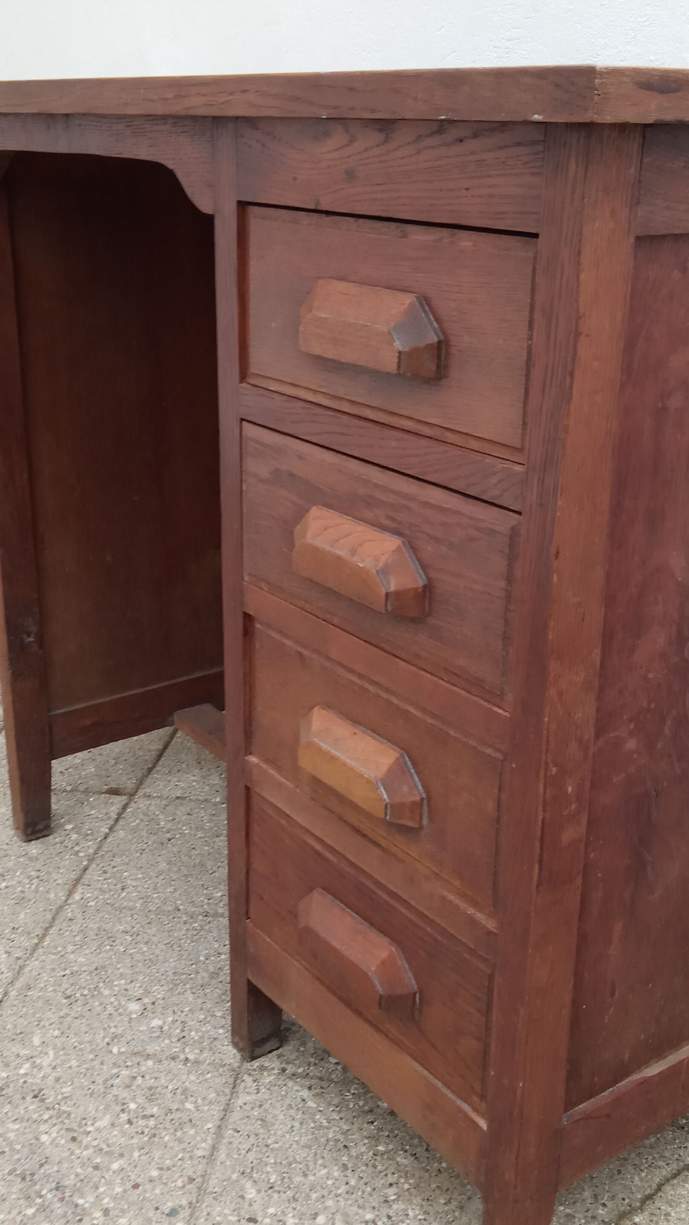 Oak desk 40s/50s