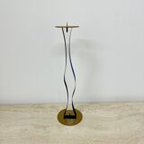 Lucite Cec Lepage style lucite candle stick , 1980s