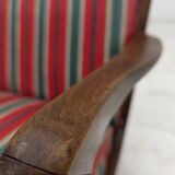 Canapé 2 places danois des années 1960 par Fritz Hansen, laine d'ameublement.