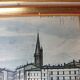 Vintage reproduction Bernard Buffet La Rochelle, the 3 towers