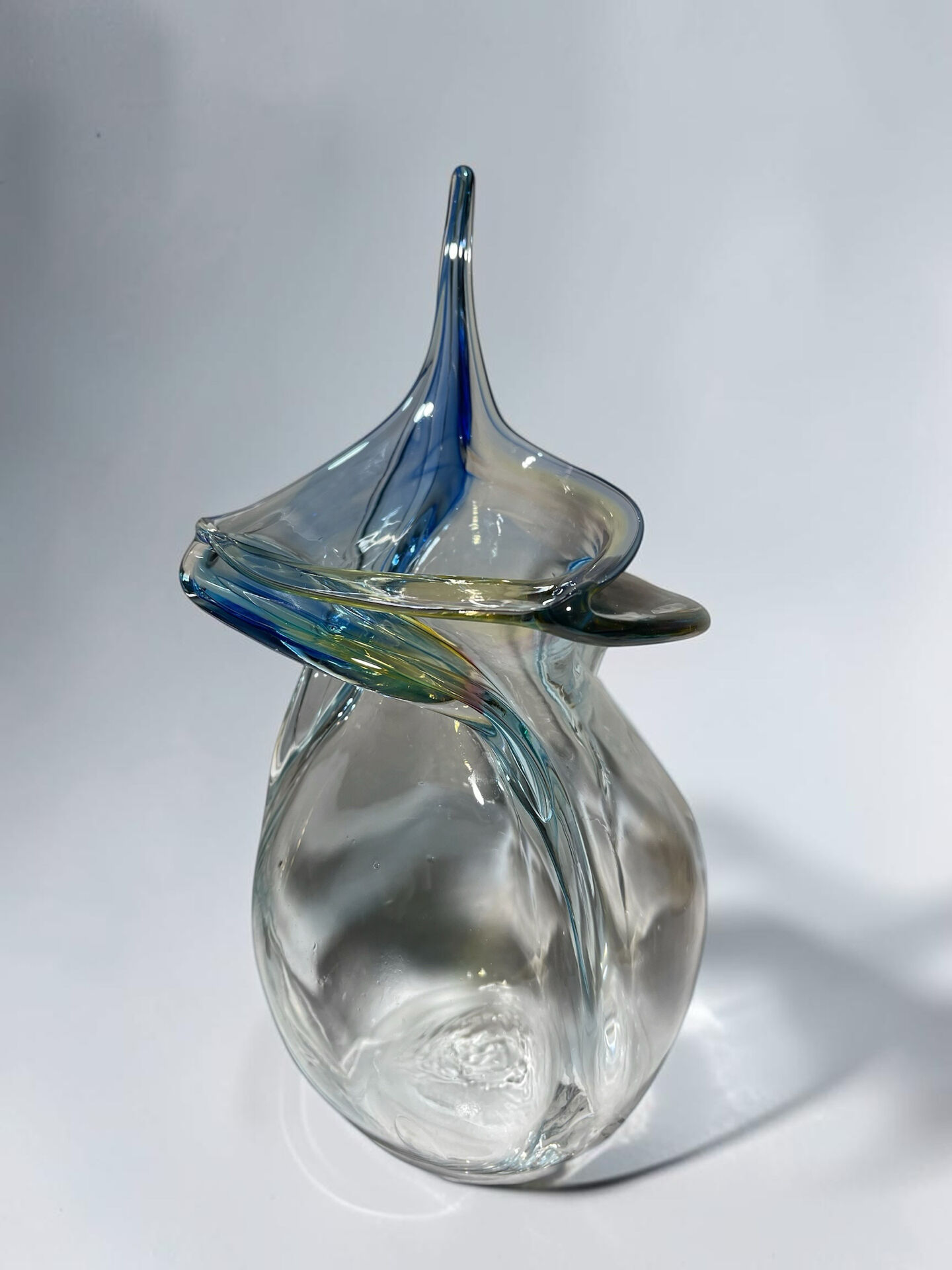 Vintage blown glass vase – Murano style