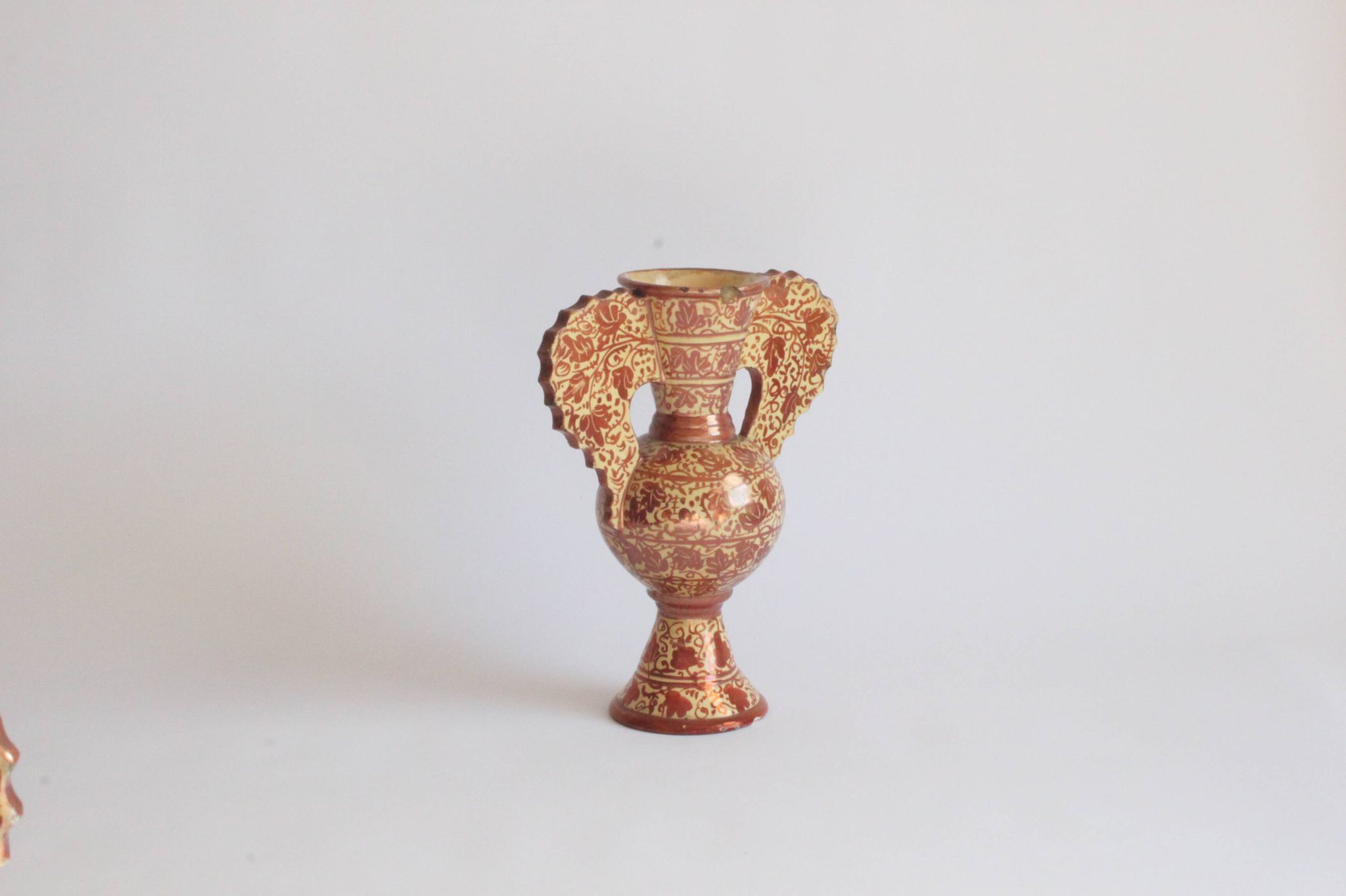 Vases Néoclassiques Espagnols en Cuivre Lustré, 19e
