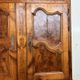 Bressan buffet with two bodies from the Louis XV period in walnut and elm.