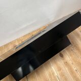 Alveo black coffee table by Willy Rizzo