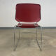 Lot de 24 chaises empilables Matrix Bordeaux, années 70, USA