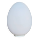 Lampe année 70 oeuf opaline