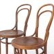 Pair of Antique Bentwood Chairs | Austrian Beechwood Dining Chairs | 1930s