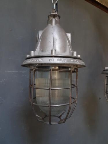 Old factory lamps