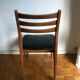 Series of four Scandinavian ash chairs