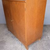 Low sideboard 2 doors vintage period 1950s