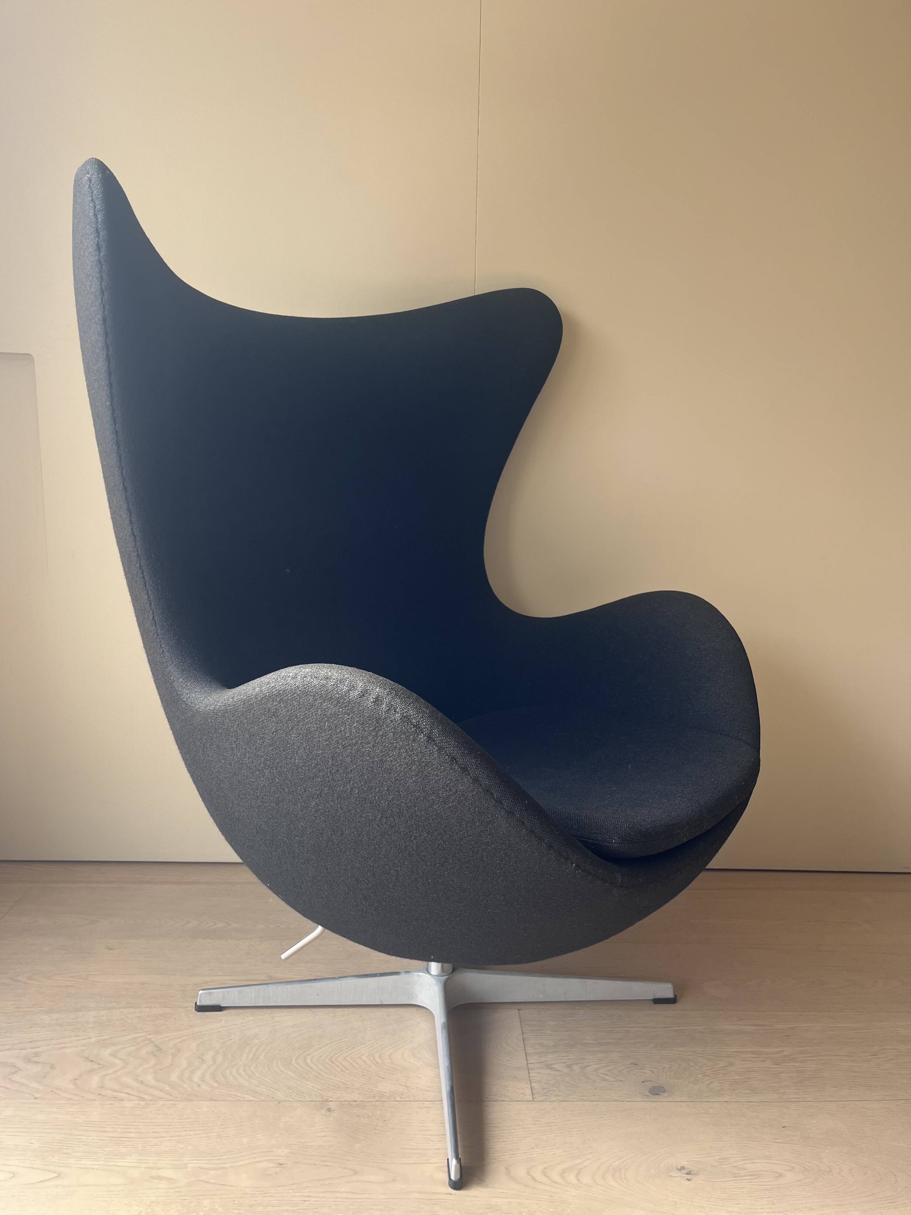 The egg chair by Arne Jacobsen