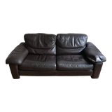Duvivier Maillol leather sofa