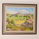 Original Swedish oil on canvas from the mid-century "Landscape" - Vintage and framed.