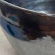 Glazed ceramic salad bowl