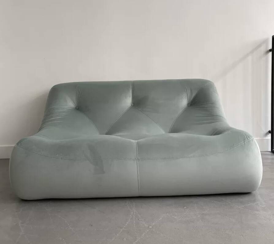 Canapé 2 places kali vert par Michel Ducaroy pour Ligne Roset