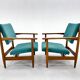 Pair of Mid-Century Armchairs, Czechoslovakia, 1970's