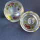 Non-selfish night service - art nouveau - hand-decorated satin blown crystal
