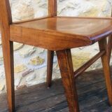 Pair of vintage bistro chairs, Stella Luterma, Circa 60'