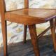 Pair of vintage bistro chairs, Stella Luterma, Circa 60'