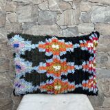 Beautiful vintage Berber Kilim cushion from Morocco