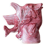 Statue 1930 large enameled fish