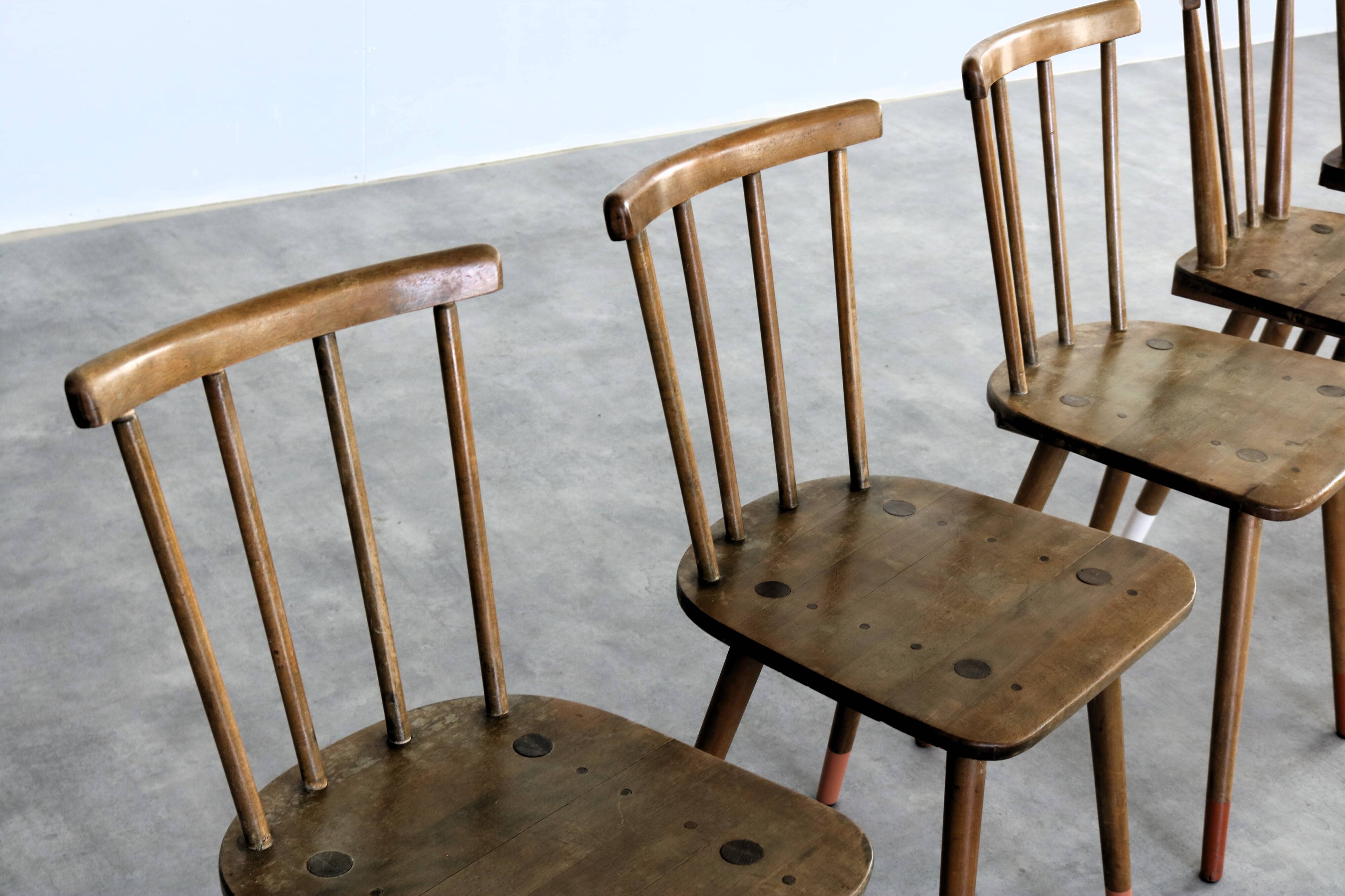 ensemble de 12 chaises de salle à manger en chêne