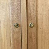 Parisian wardrobe in raw wood