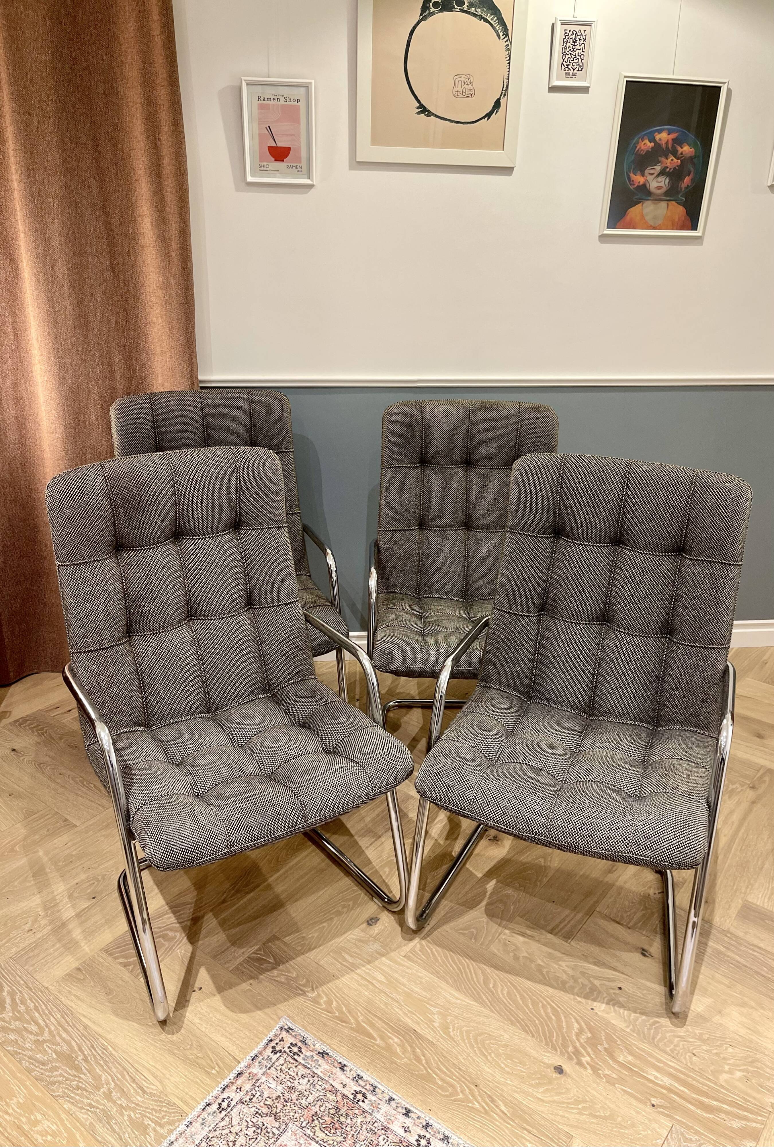 Suite armchairs by Yves Christin