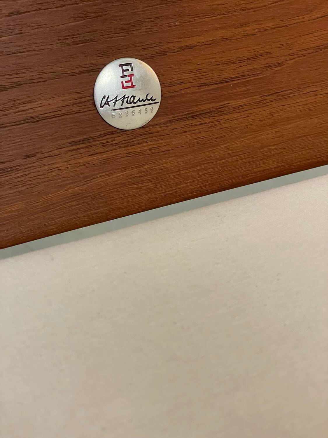 Fauteuils danois en teck par Ole Wanscher années 1960 MidCentury