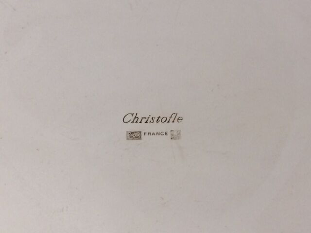 Christofle silver metal bowl