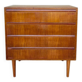 Scandinavian teak chest of drawers