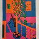 Numbered and signed lithograph by Paul Crotto "Interior View"