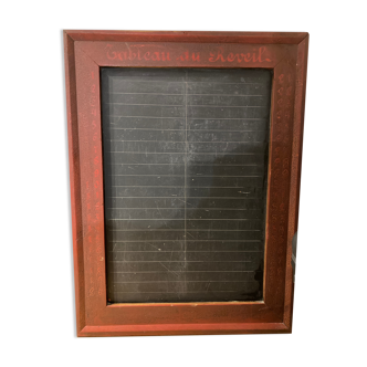 Vintage farmhouse slate frame