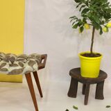 Vintage stool with 50/60s