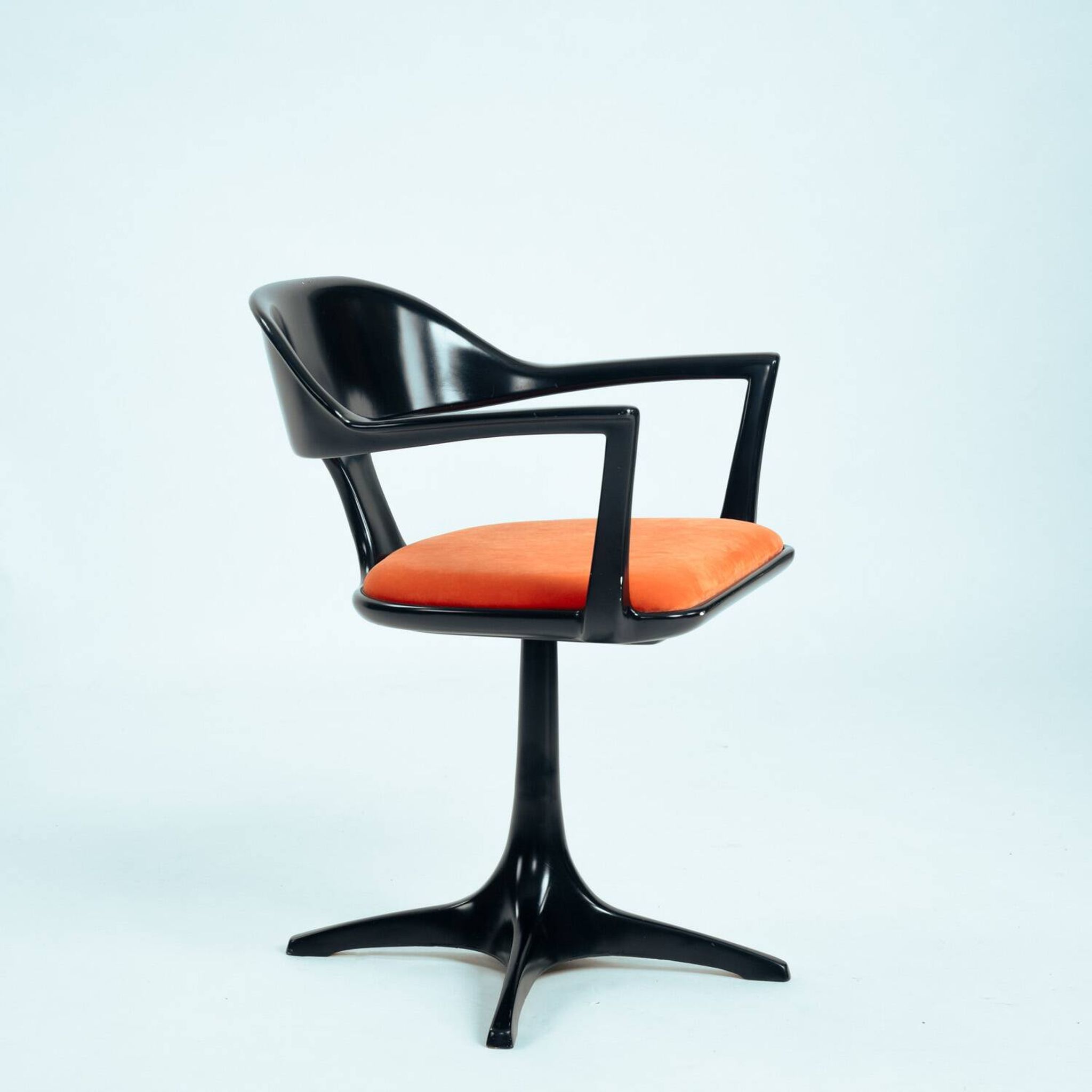 Space Age Konrad Schaefer dining chairs for Emu, 1960s