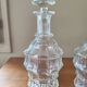 Paire de carafes anciennes 19ème siècle