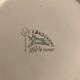 10 Longchamp dessert plates, floral model