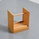 Rare stool in particle board by Max Bill, Ulm, circa 1962.