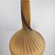 Large vintage hanging lamp veneer wood Hans Agne Jacobsson
