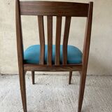 6 Scandinavian teak chairs 1960