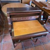 Louis XVI Style Cylinder Desk in Mahogany
