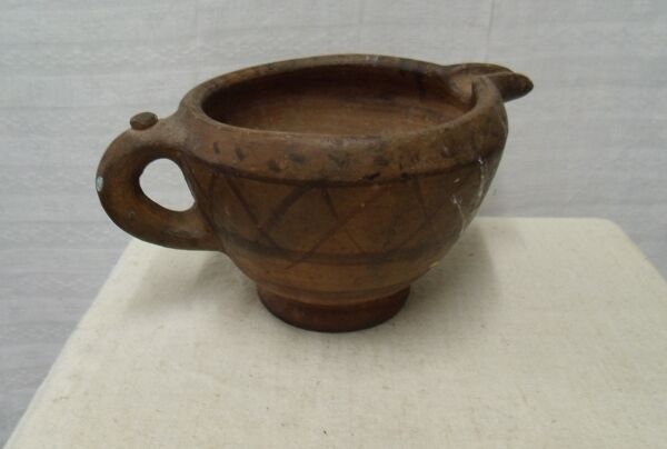 Poterie berbére kabyle ancienne broc à anse