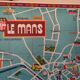Affiche vintage Les industries Le Mans