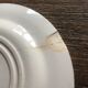 Set of 4 flat plates in Gien porcelain