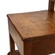 Art Deco High Back chair in oak minimalist design