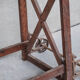 Antique industrial wooden french staircase