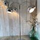 Lampadaire chromé vintage